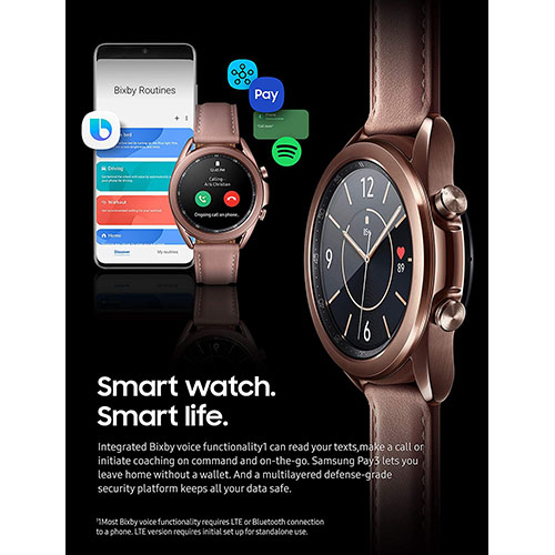レビュー投稿で選べる特典 Samsung Galaxy Watch3 41mm ミスティック