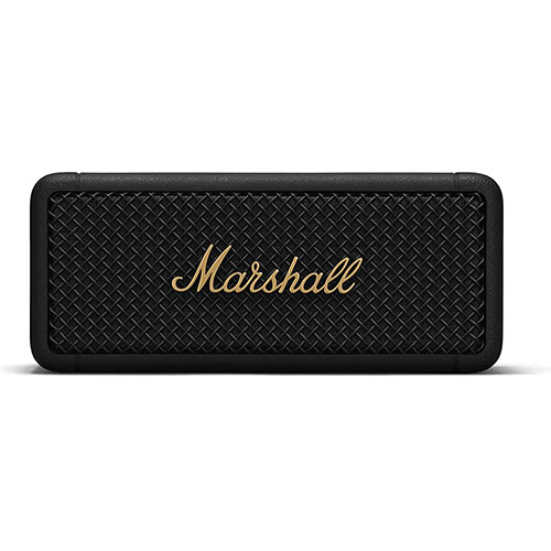 Marshall Emberton Bluetooth Portable Speaker – Black & Brass - All Tech ...