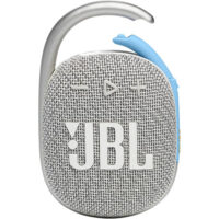JBL Clip 4 Eco Ultra-Portable Waterproof Speaker - White