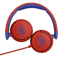 JBL JR 310 Kids On-Ear Headphones - Red/Blue - Image 2