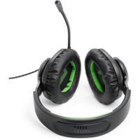 JBL Quantum 100X Wired Over-Ear Gaming Headset - Black/Green - Image 4