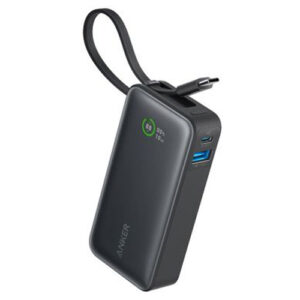 Anker Nano 10K 30W Power Bank with Built-In USB-C Cable