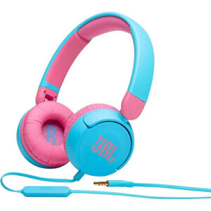 JBL JR 310 Kids On-Ear Headphones – Pink/Blue
