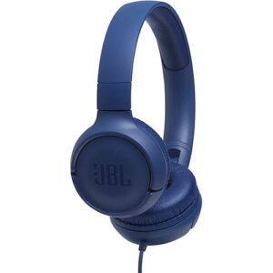 JBL Tune 500 Wired On-Ear Headphones - Blue
