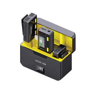 Green Lion Wireless Microphone With Remote Control - Black