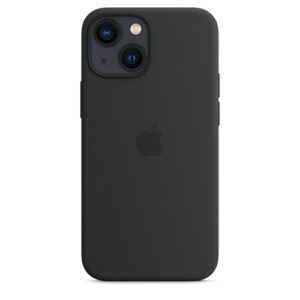 iPhone 13 mini Silicone Case with MagSafe - Midnight