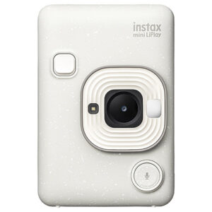 Fujifilm INSTAX MINI LIPLAY Hybrid Instant Camera - Misty White