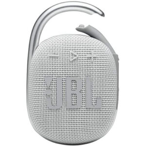JBL Clip 4 Bluetooth Speaker - White