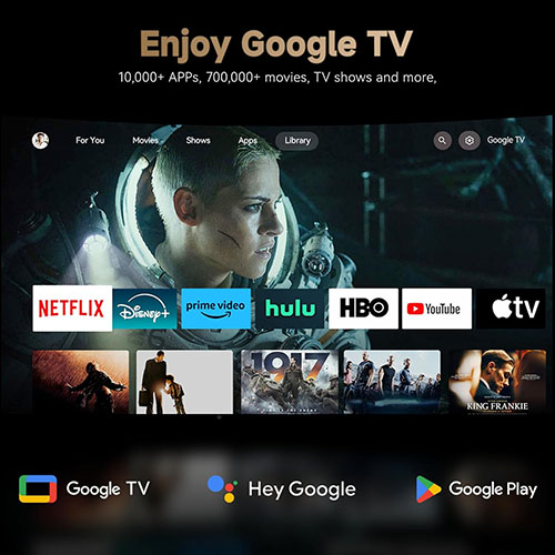 Wanbo X5 Pro 2025 1100 ANSI Smart Projector With Google TV