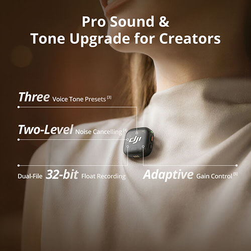 DJI Mic 3 (2 TX + 1 RX + Charging Case)