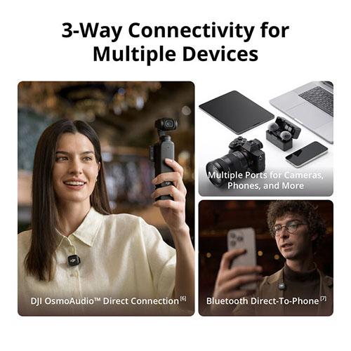 DJI Mic 3 (2 TX + 1 RX + Charging Case)