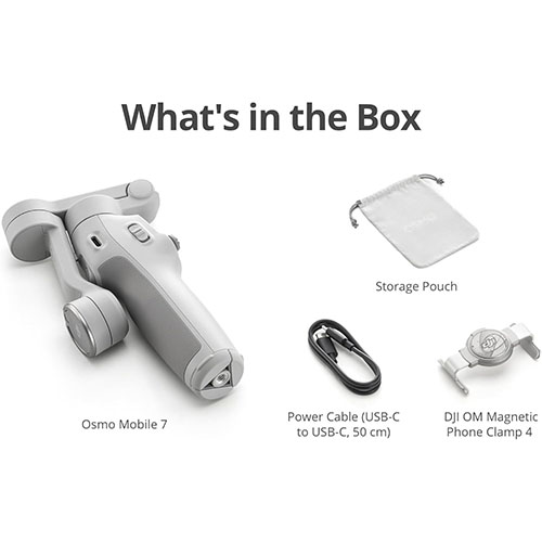 DJI Osmo Mobile 7 Smartphone 3-Axis Gimbal Stabilizer