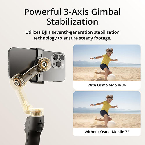 DJI Osmo Mobile 7P Smartphone 3-Axis Gimbal Stabilizer
