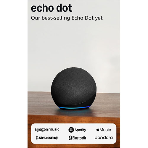 Amazon Echo Dot (5th Gen) Smart Speaker with Alexa