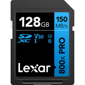 Lexar 128GB 800x PRO UHS-I SDXC Memory Card