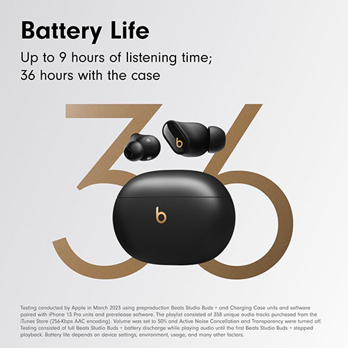 Beats Studio Buds + True Wireless Noise Cancelling Earbuds
