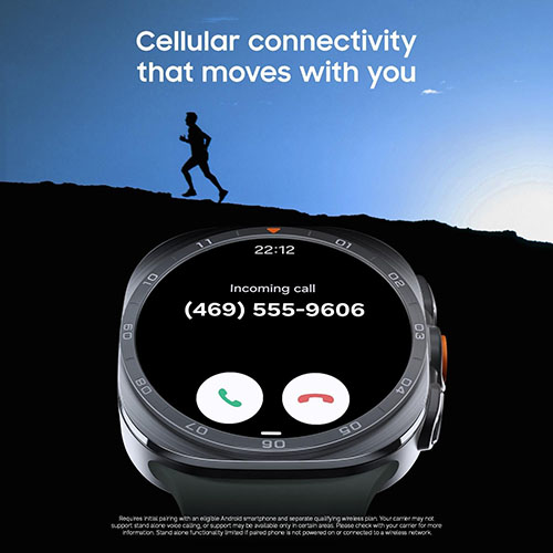 Samsung Galaxy Watch Ultra2 (LTE, 47 mm) Titanium Grey