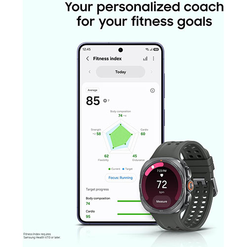 Samsung Galaxy Watch Ultra2 (LTE, 47 mm) Titanium Grey