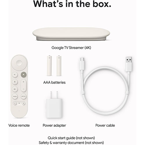 Google TV Streamer 4K